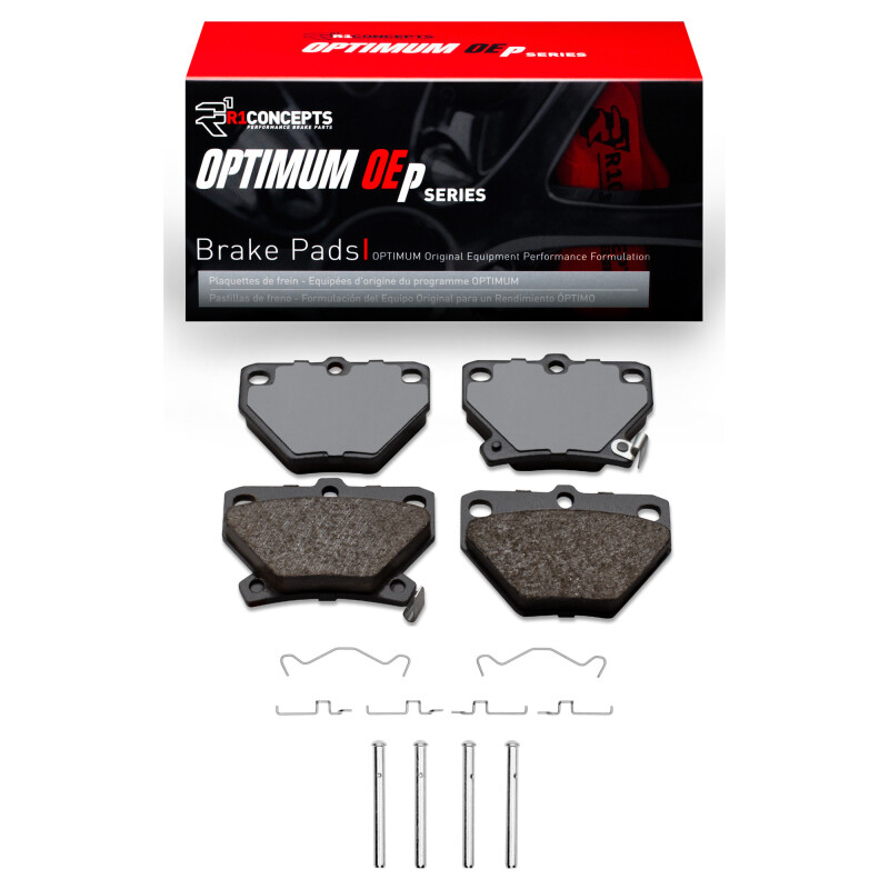 Pontiac Vibe Brake Pads - Rear - R1 Concepts - Optimum OE - `00-`08